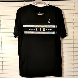 Air Jordan Shirt Reflective Sz L